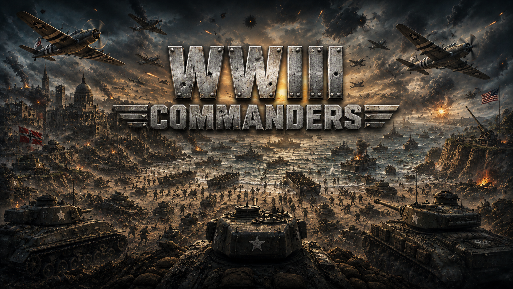 WWII Commanders artwork