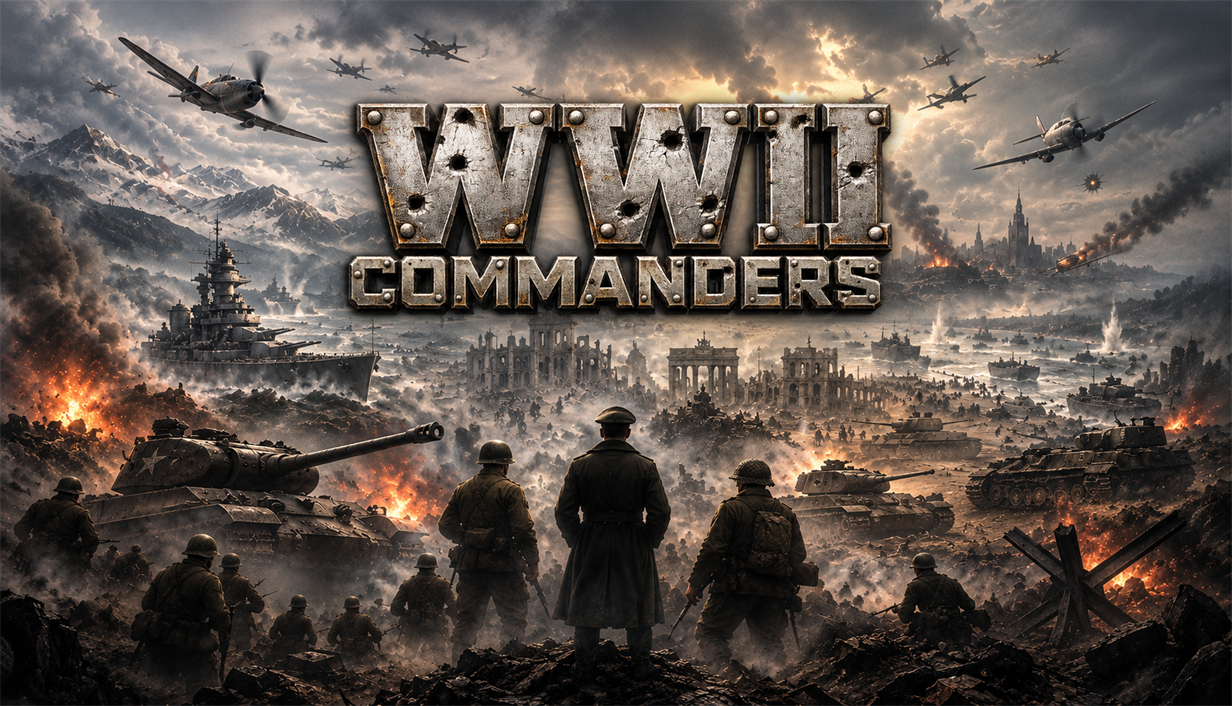 WWII Commanders Steam capsule artwork